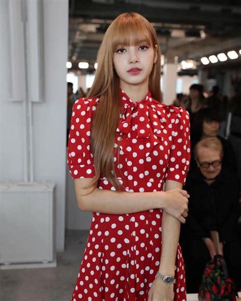 BLACKPINK Lisa Attends Michael Kors Fashion Show New York 